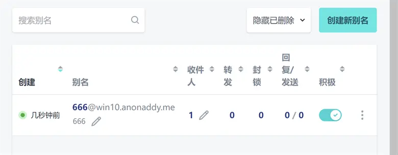 点击放大图片 在AnonAddy使用虚拟邮箱保护个人隐私