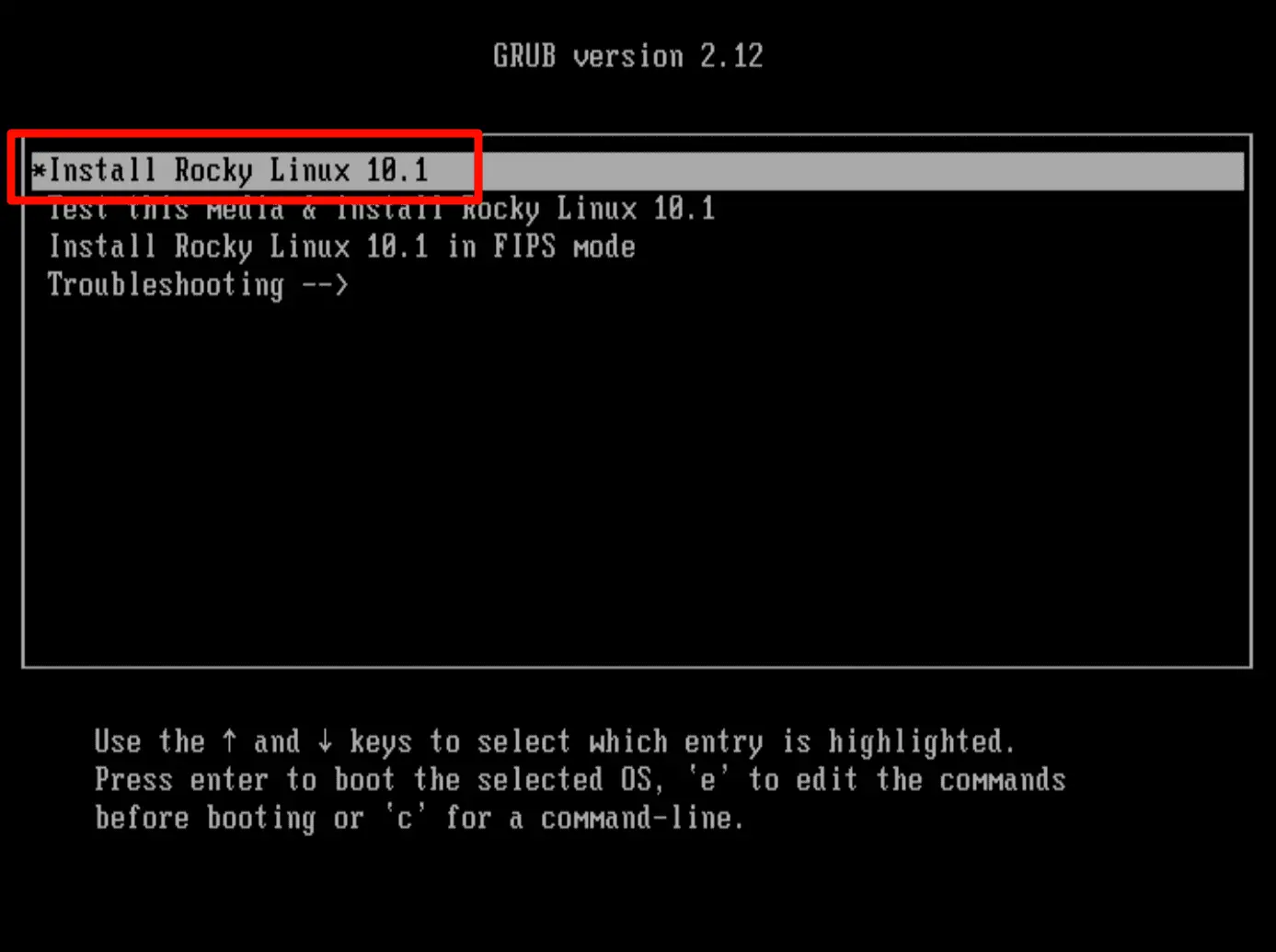点击放大图片 Linux 教程「第二期」:Rocky Linux 的安装